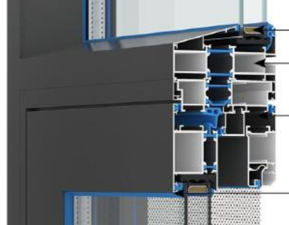 創(chuàng)美100系列，內(nèi)開、外開，窗紗一體平開窗